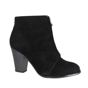ABBY-02 BLACK SUEDE