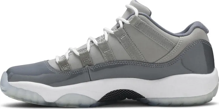 Air Jordan 11 Retro Low BG Cool Gray Sneakers