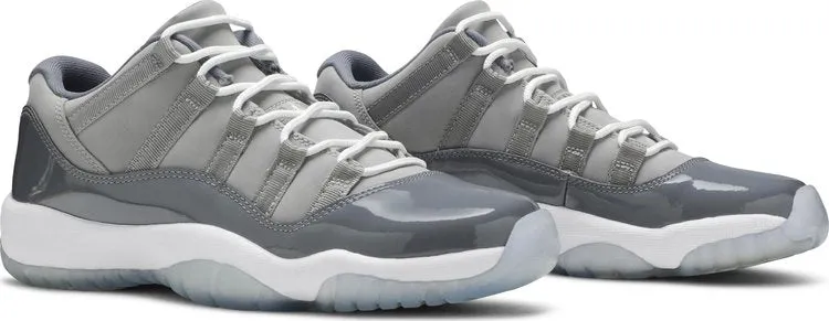 Air Jordan 11 Retro Low BG Cool Gray Sneakers
