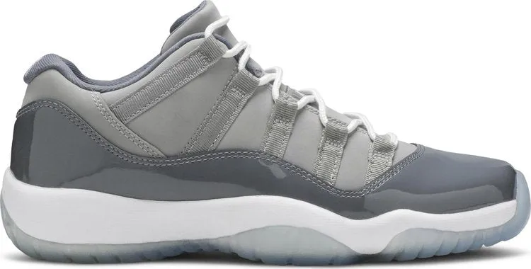 Air Jordan 11 Retro Low BG Cool Gray Sneakers