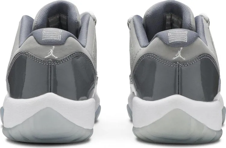 Air Jordan 11 Retro Low BG Cool Gray Sneakers