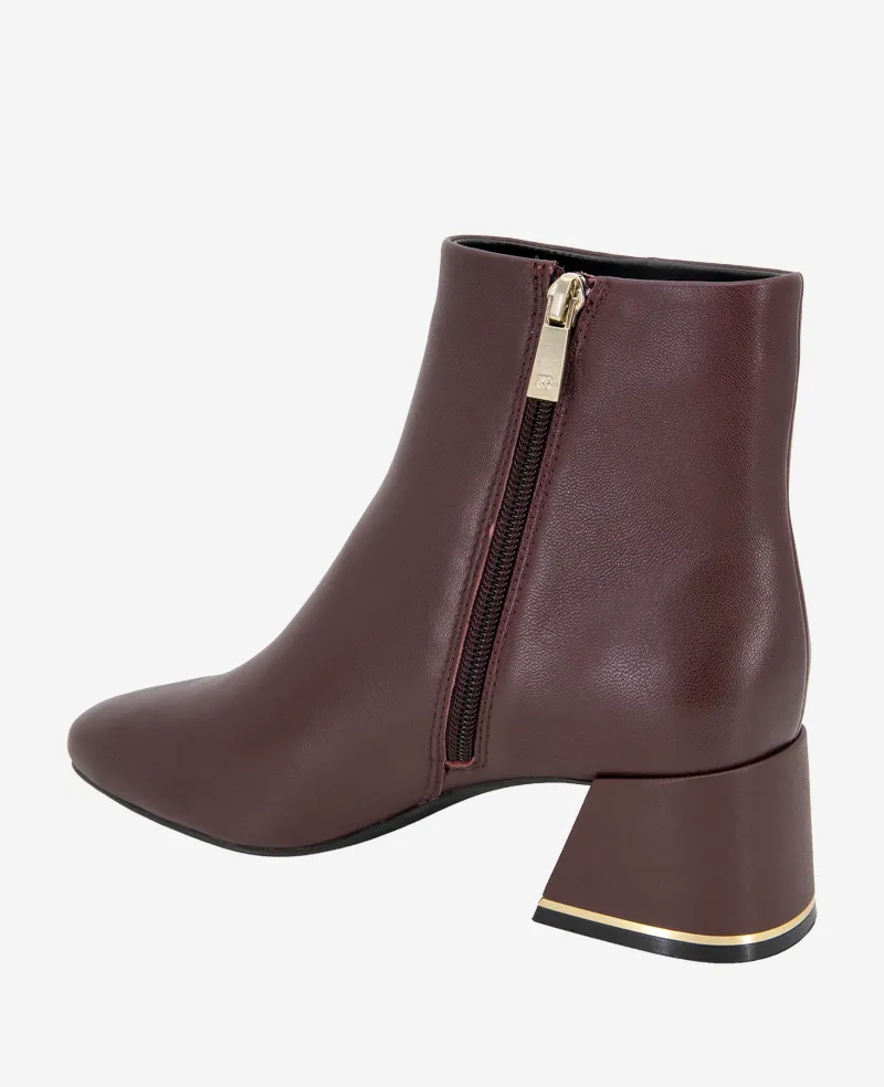 Alec Leather Bootie