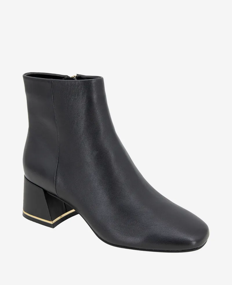 Alec Leather Bootie