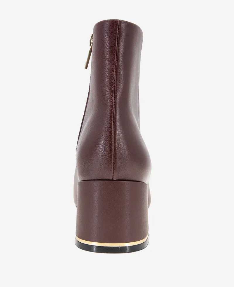 Alec Leather Bootie