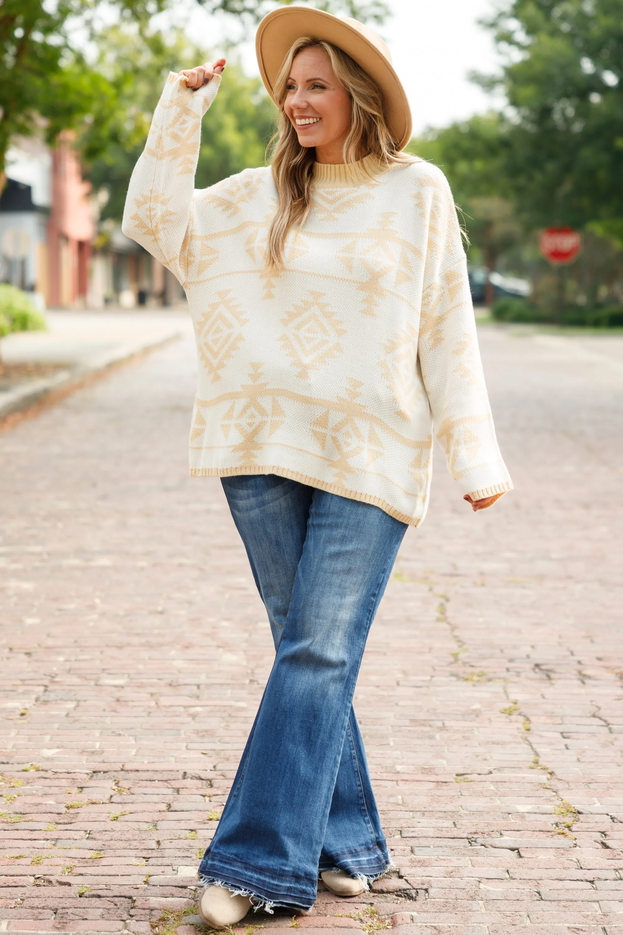Darling Top, Beige