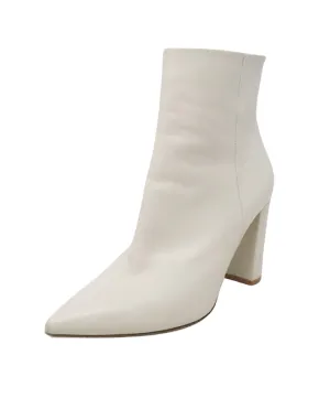 Gianvito Rossi White Leather Booties sz 7.5