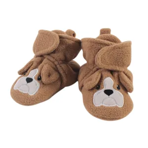 Hudson Baby Cozy Fleece Booties, Dog