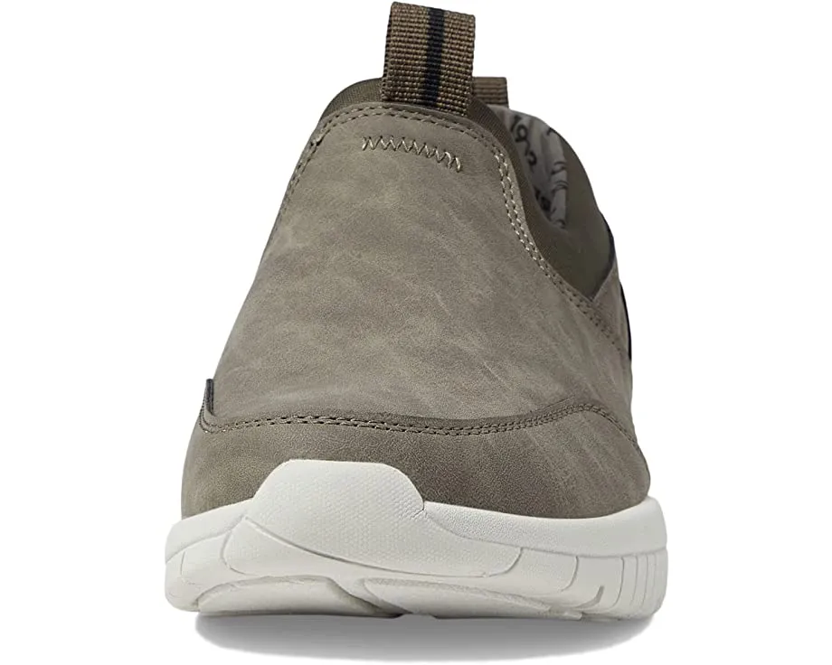Kore City Pass Moccasin Toe Athletic Style Slip-On Nunn Bush Sneakers, Charcoal