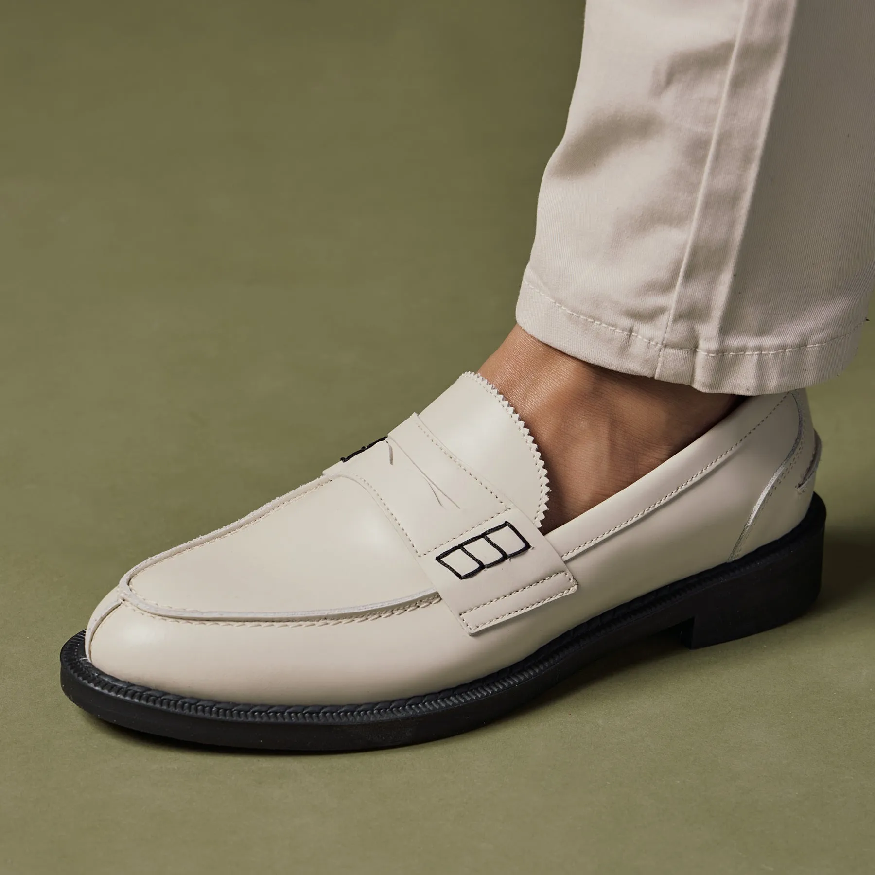 Loafers Androgynous - Ivory