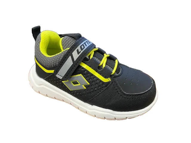 Lotto Spacelite AMF II INF S 218187 5EA children's sneakers black-grey