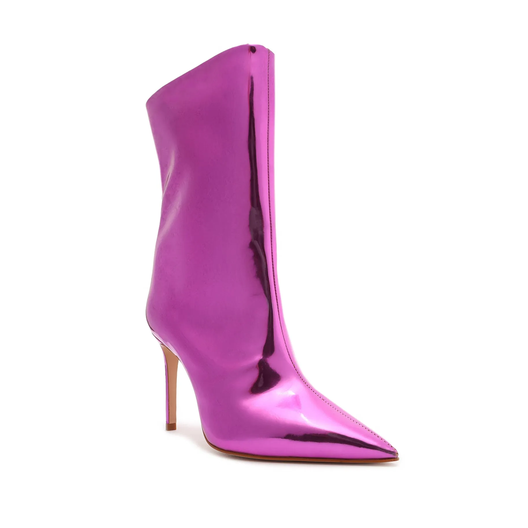 Mary Specchio Leather Bootie