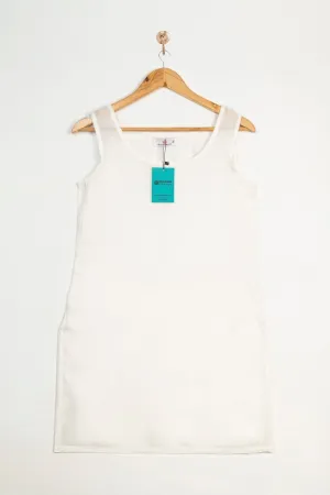 Mihrimah Grip Silk Off-White Slip Shameez MIH15