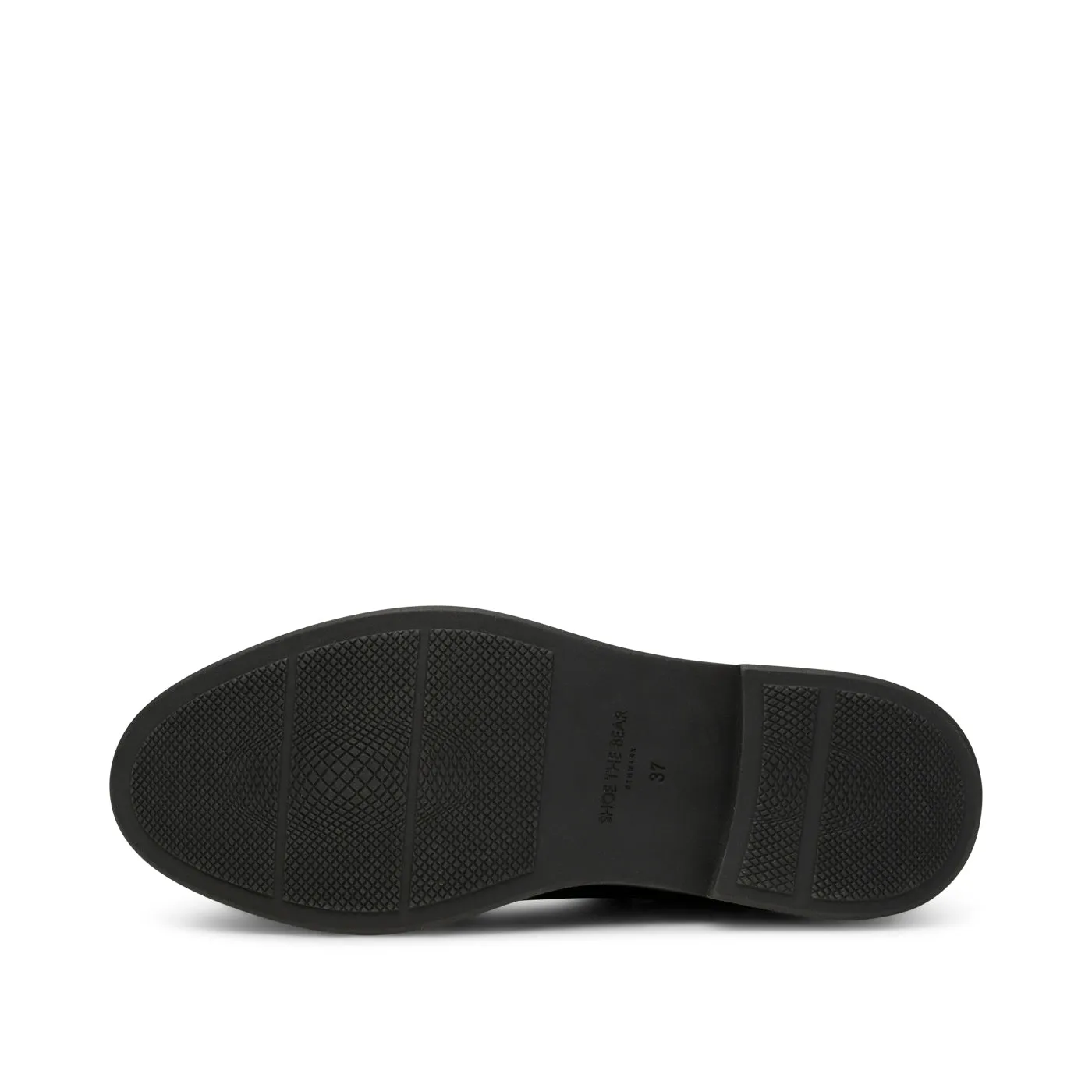 Thyra chelsea boot leather - BLACK